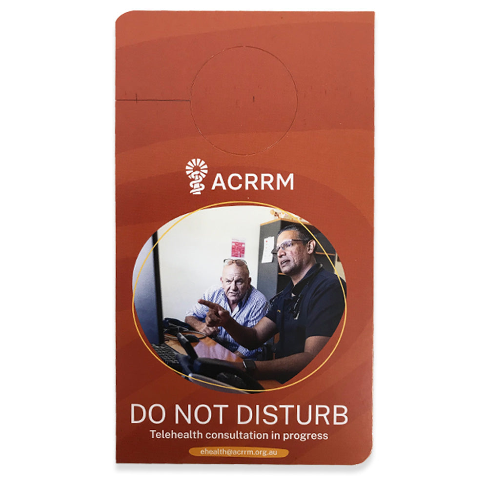 Tele-Derm Door Hanger